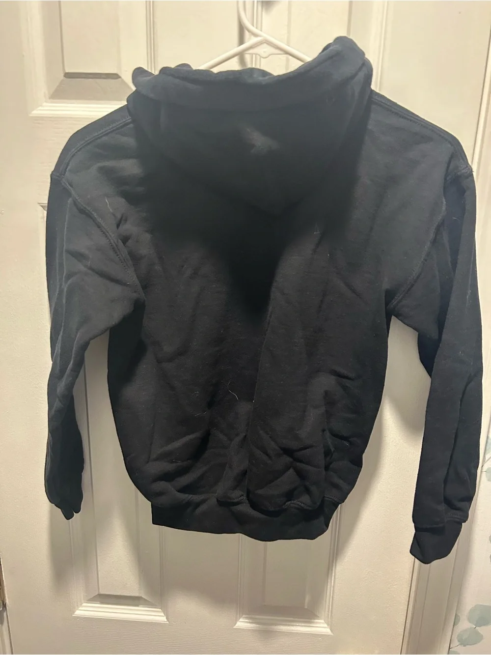 Kids' Black Hoodie with Jefferson Football Graphic